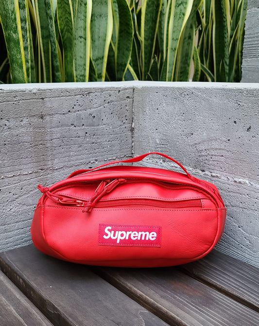 Supreme 'Leather Waist Bag'