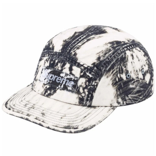 Supreme Bleached Chino Camp Cap 'Black'