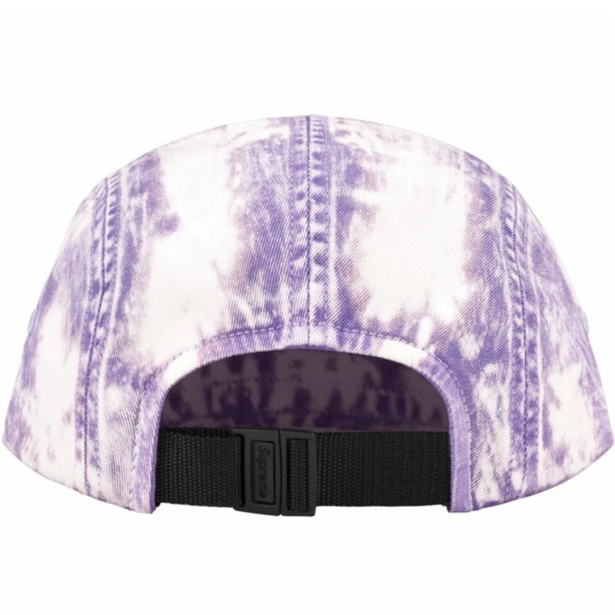 Supreme Bleached Chino Camp Cap 'Purple'