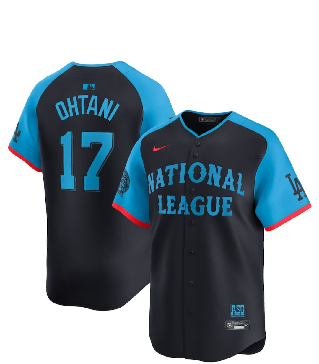 Shohei Ohtani National League Nike 2024 MLB All-Star Game Limeted Player Jersey 'Navy'