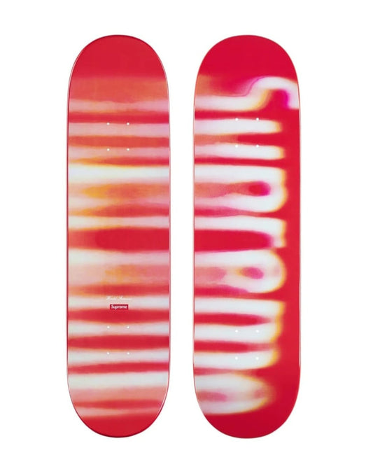 Supreme 'Blurred Logo' Skateboard Deck